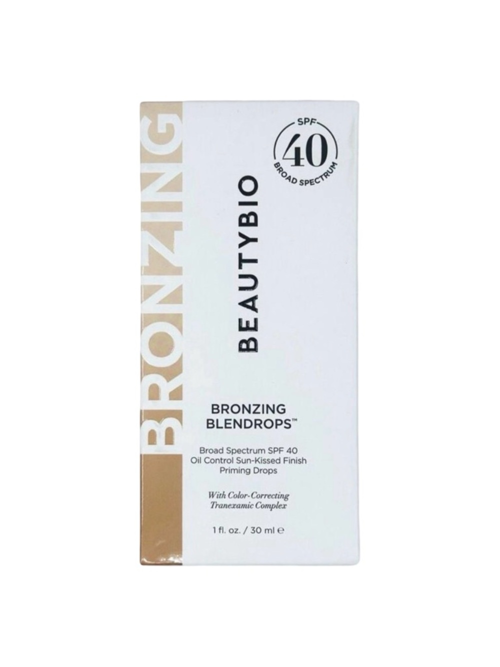 BeautyBio Bronzing Blendrops SPF 40 Oil Control Sun-Kissed Finish Priming Drops